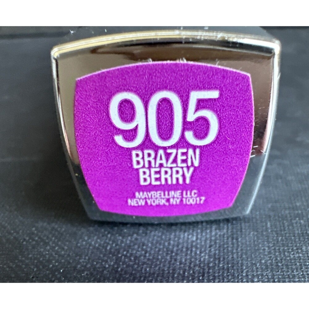 Maybelline Color Sensational 905 BRAZEN BERRY Lipstick Retired Shade
